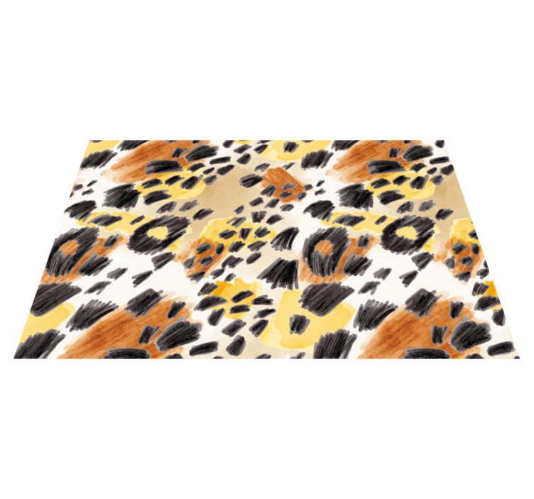 Covor vinil print animalier model elegant - TenStickers