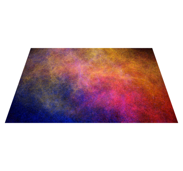 Covor din vinil pentru dormitorul abstract galaxy - TenStickers