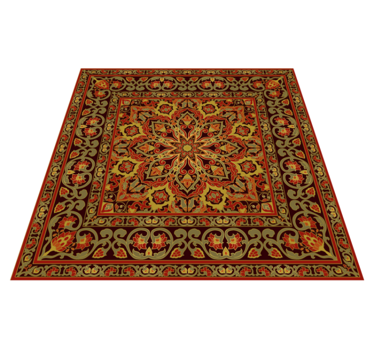 Covor de bucatarie efect mandala persian bucatarie - TenStickers