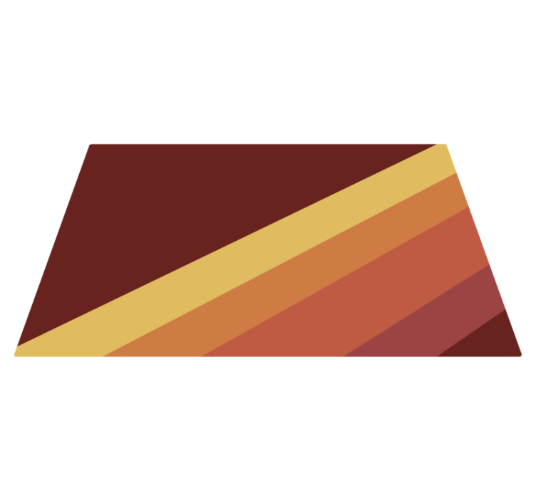 Covor vinil minimalist motiv vibrant cu dungi - TenStickers