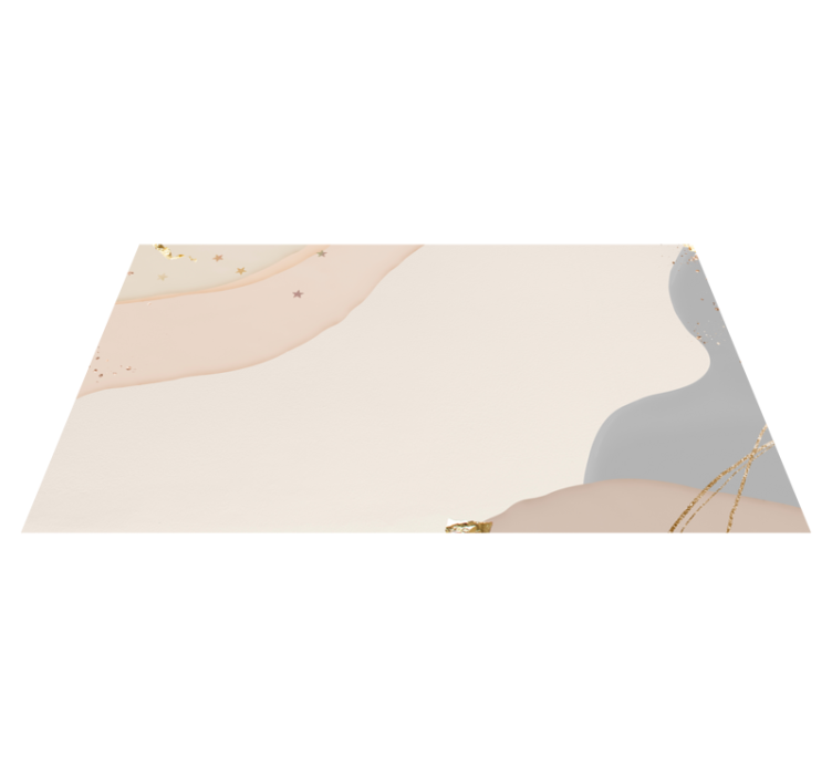 Covor vinil minimalist valuri moi abstracte - TenStickers