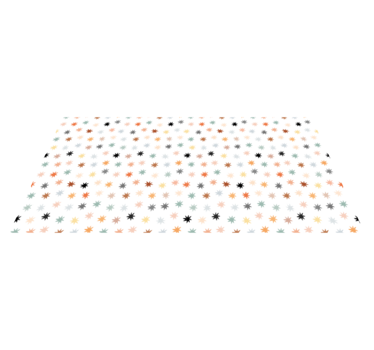 Covor dreptunghiular stele colorate - TenStickers