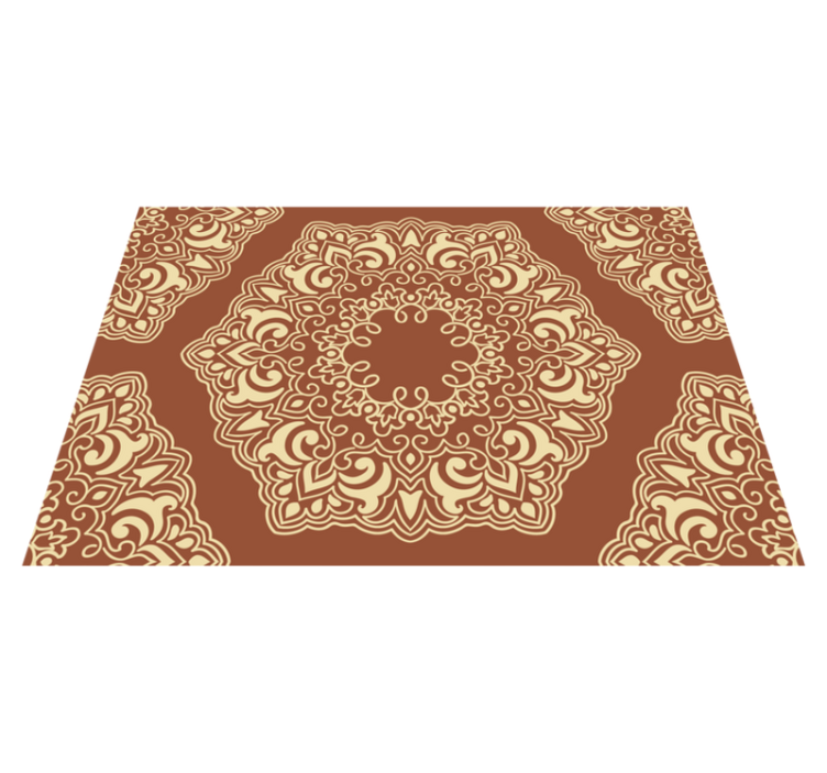 Covor etnic bej antic stil rusesc - TenStickers