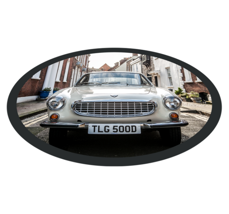 Covor de vinil epocă față de automobile retro - TenStickers