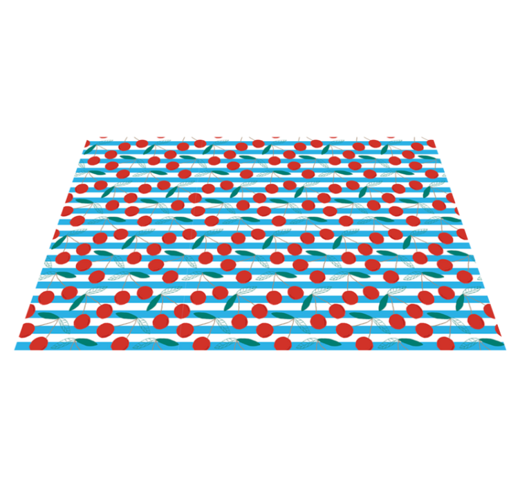 Covor de vinil pentru bucătărie expoziție de flori de cireș - TenStickers