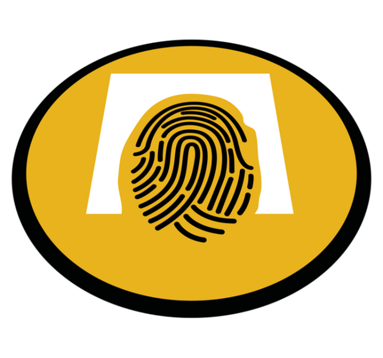 Covor de vinil mozaic model de amprentă - TenStickers