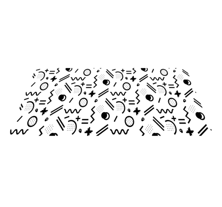 Alții covor de vinil joc dinamic de modele - TenStickers