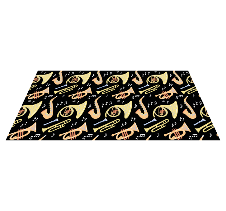 Covor vinil evenimente concepte instrumente muzicale - TenStickers