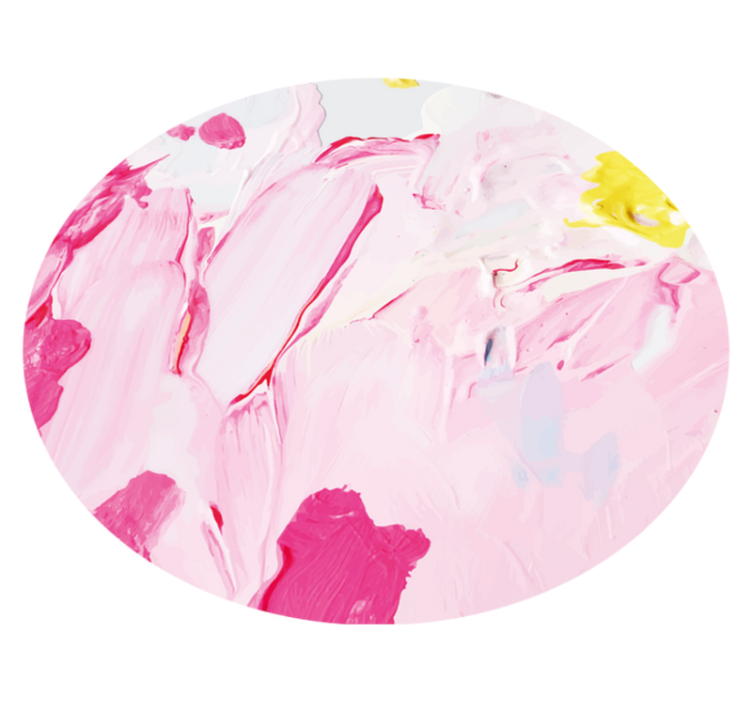 Covor vinil flori și plante stropi florali abstracti - TenStickers