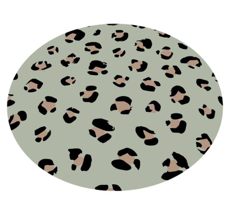 Covor vinil print animalier estetic leopard - TenStickers