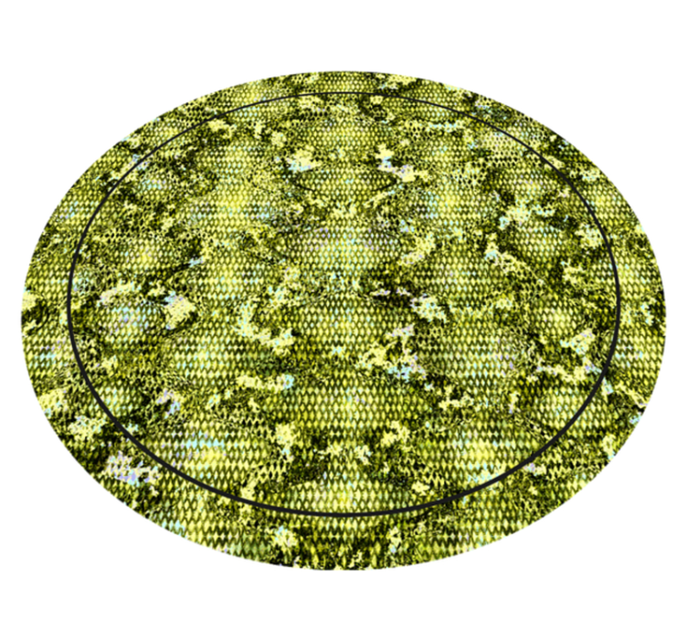 Covor vinil print animalier piele verde de reptilă - TenStickers