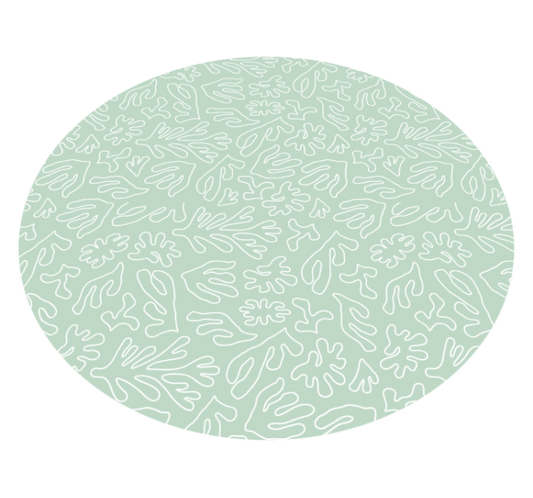 Covor vinil cu aspect de natura modele cu frunze - TenStickers