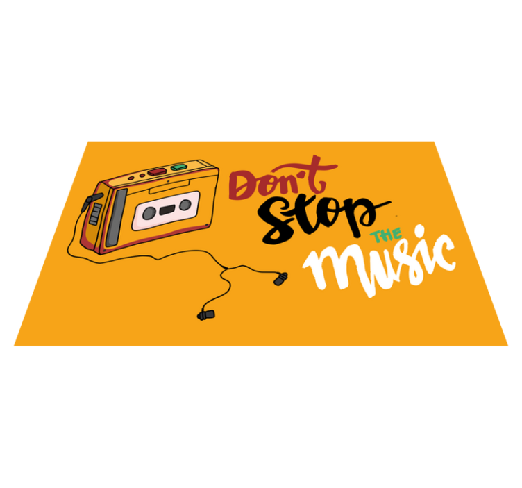 Covoare de vinil cu fraze temă retro casetă - TenStickers