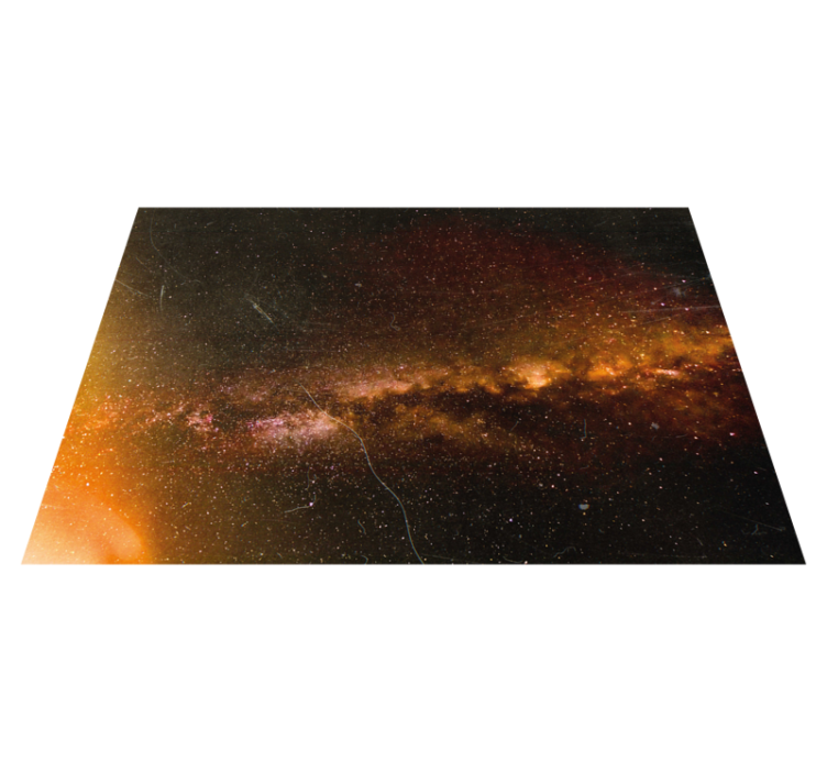Covor de vinil stele vederea galaxiei cosmice - TenStickers