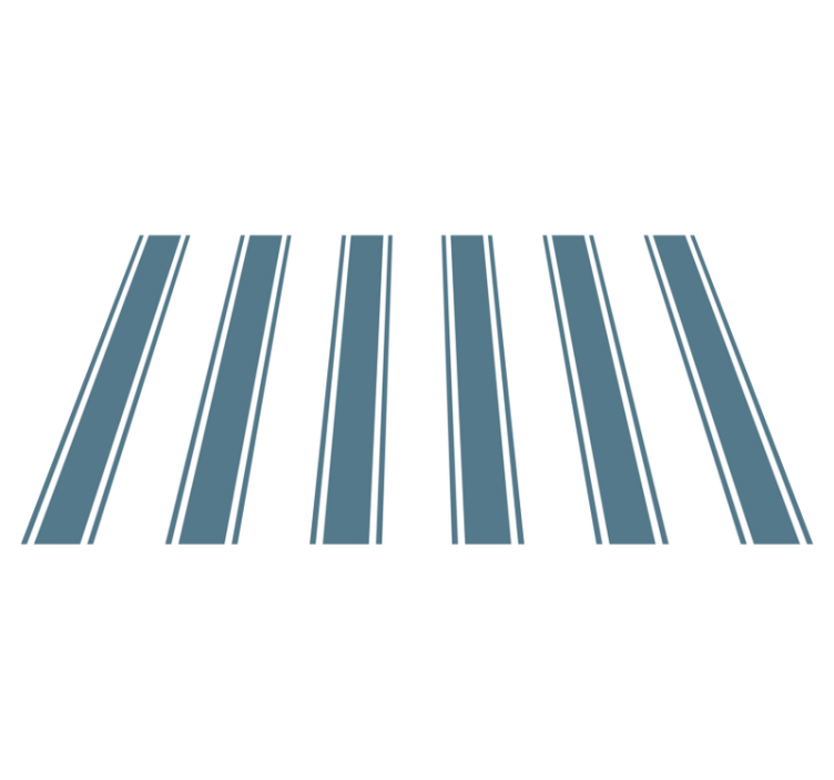 Covor vinil vărgat model contemporan - TenStickers