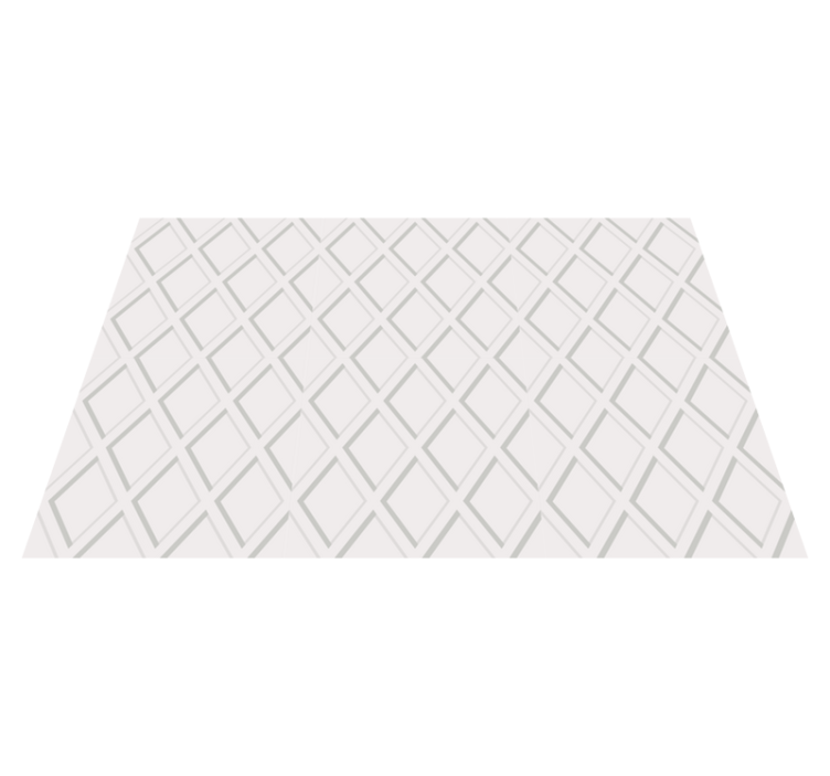 Covor de vinil geometric ideea diamantului - TenStickers