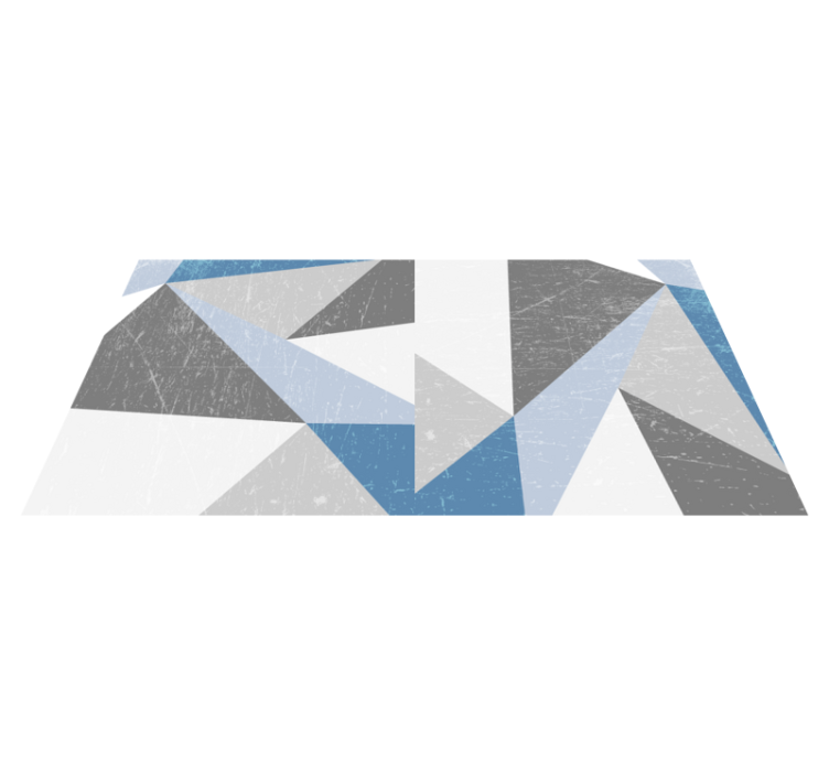 Covor de vinil geometric model geometric de marmură - TenStickers