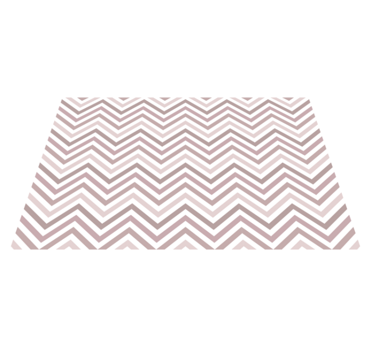 Covor de vinil geometric design model chevron - TenStickers