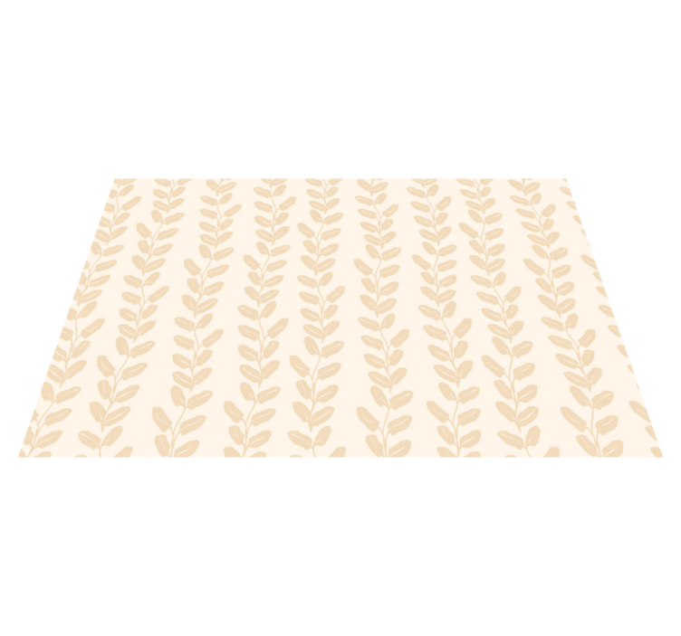 Covor vinil flori și plante model botanic - TenStickers