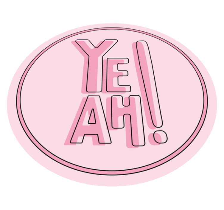 Covoare de vinil cu fraze motiv text expresiv - TenStickers