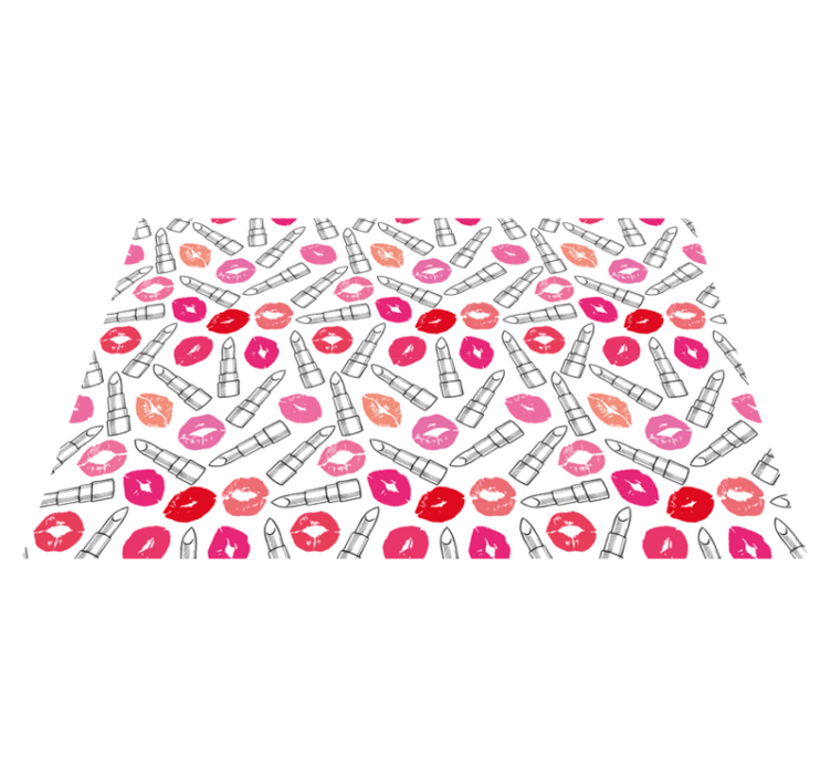 Rujuri și buze covor vinil adolescenți - TenStickers