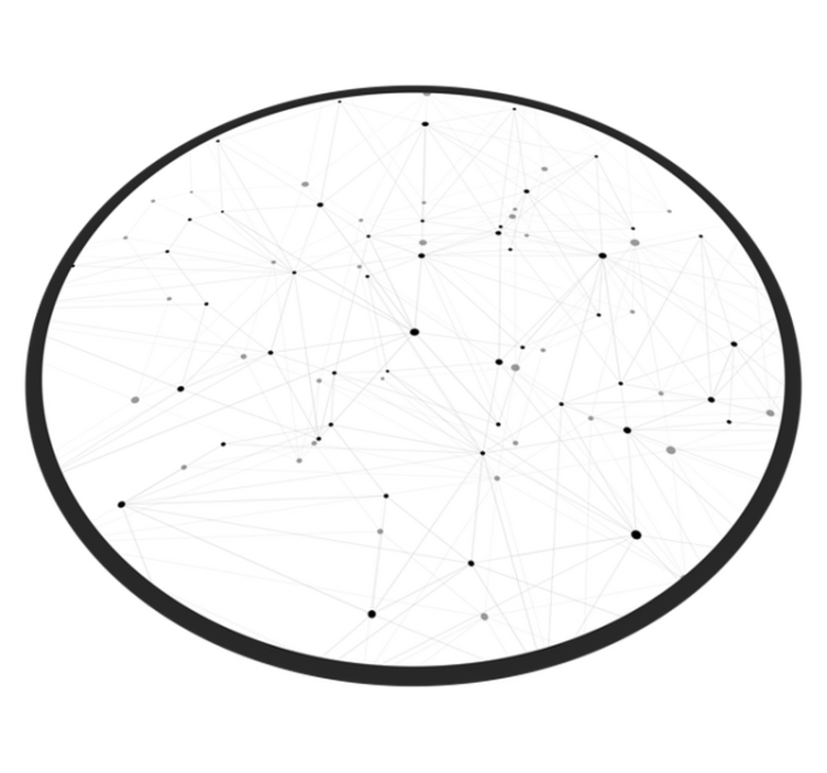 Covor vinil modern model de rețea abstract - TenStickers