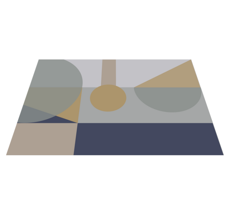 Covor de vinil geometric geometric abstract - TenStickers