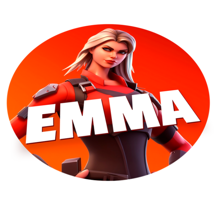 Covor vinil dormitor caracterul feminin din jocul videoPersonajul - TenStickers