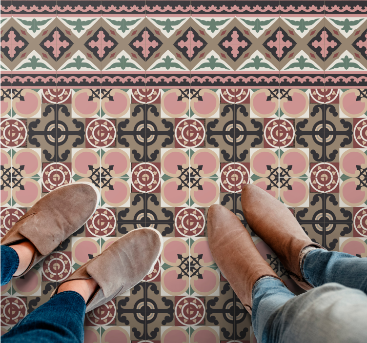 Covor de vinil din gresie și faianță toledo - TenStickers