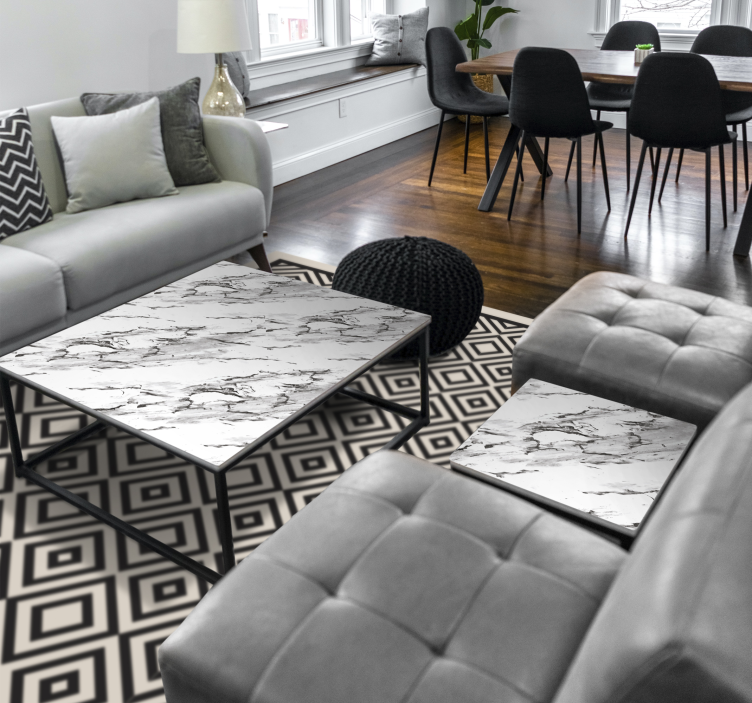 Covor zona mozaic gresie mozaic - TenStickers