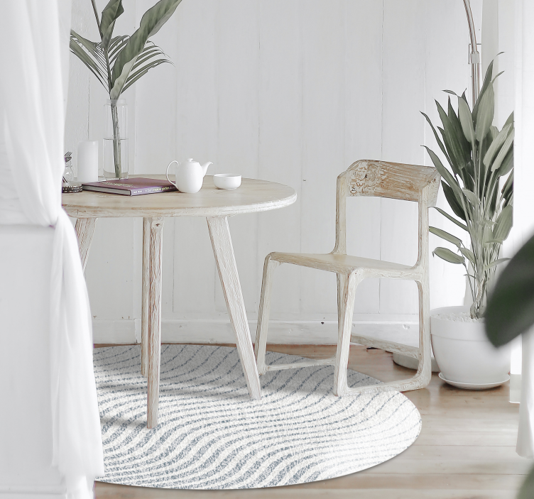 Covor de vinil hol modele de valuri moi - TenStickers