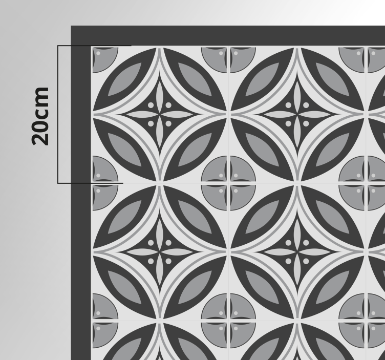 Covor de vinil marmura motiv monocrom sofisticat - TenStickers