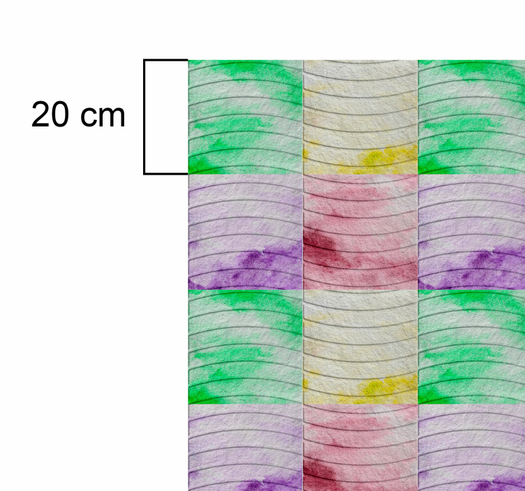 Covor de vinil hol plăci Ramblas - TenStickers