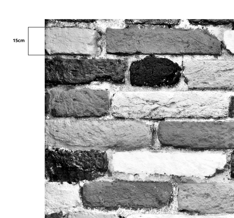 Covor de vinil din piatră alb-negru fantastic - TenStickers