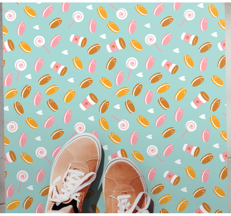 Alții covor de vinil colecție de delicatese delicioase - TenStickers