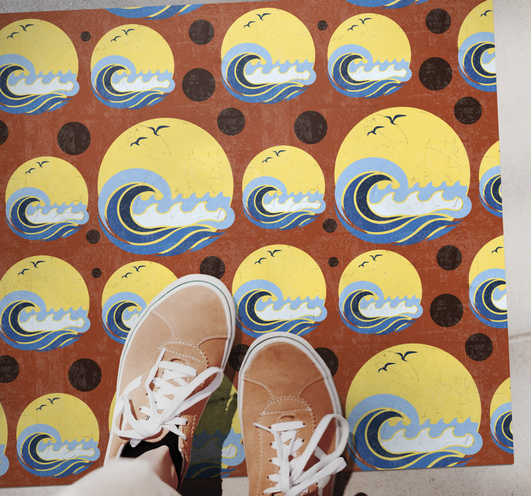 Alții covor de vinil imagini de litoral - TenStickers