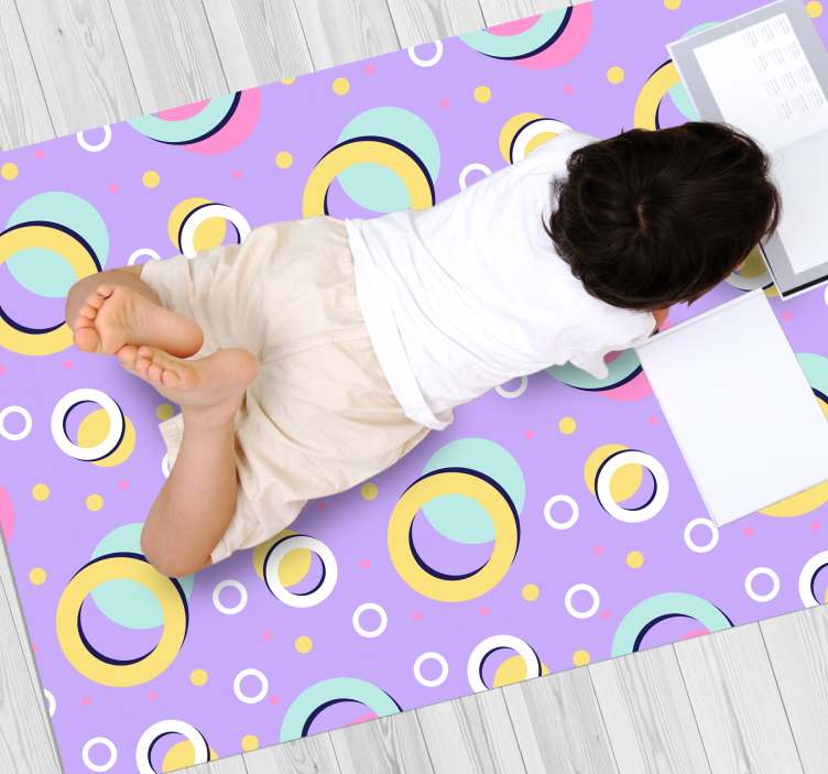 Covoare colorate din vinil pentru copii - TenStickers