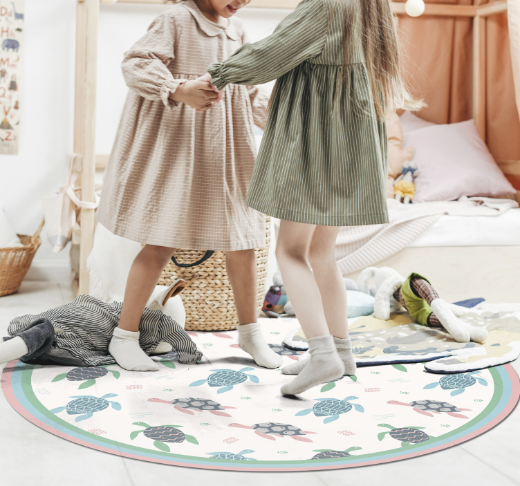 Covoare de vinil animale de culoare moale - TenStickers