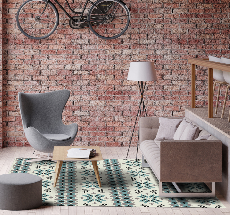 Covor nordic design textura nordica - TenStickers
