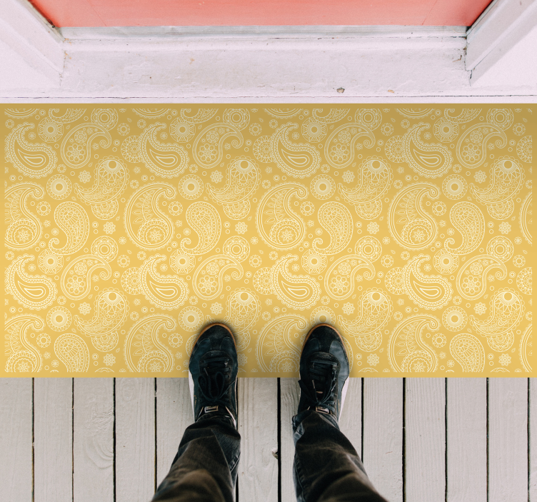 Covor de vinil din paisley arabic hall - TenStickers