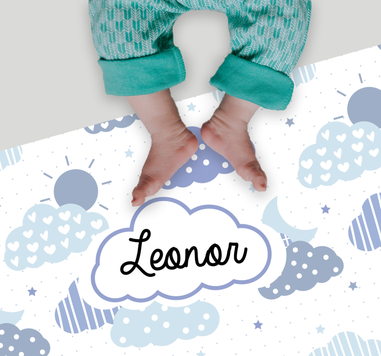 Covor de vinil cu nome model de nor - TenStickers