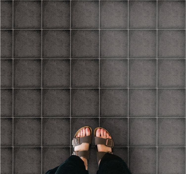 Covor de vinil efect de piatră aspect de plăci de ardezie - TenStickers