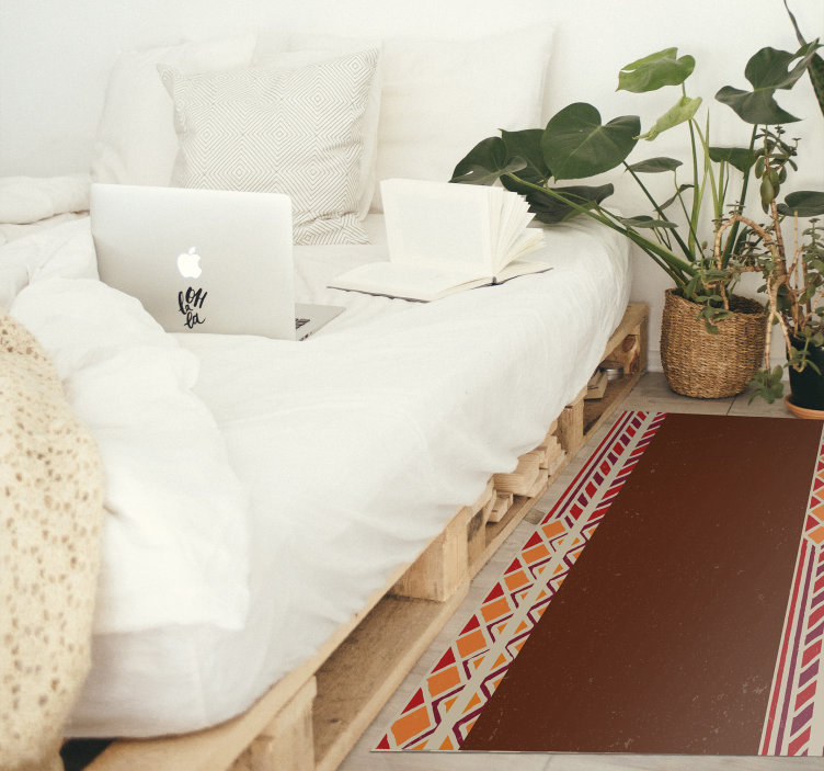 Covor de vinil etnic model de frontieră etnică - TenStickers