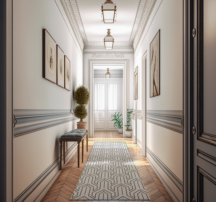 Covor de vinil geometric model geometric - TenStickers