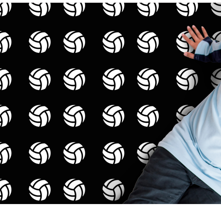 Covor de vinil jocuri model de volei - TenStickers