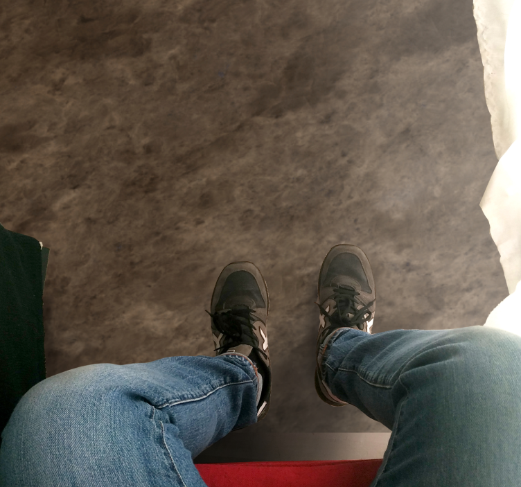 Covor de vinil marmura efect elegant maro - TenStickers