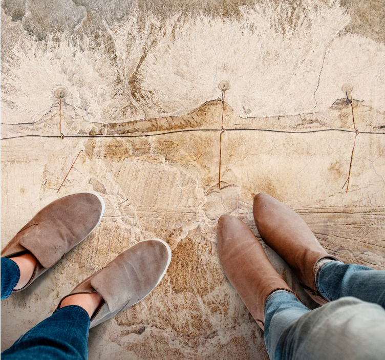 Covor de vinil efect de piatră textura pietrei naturale - TenStickers