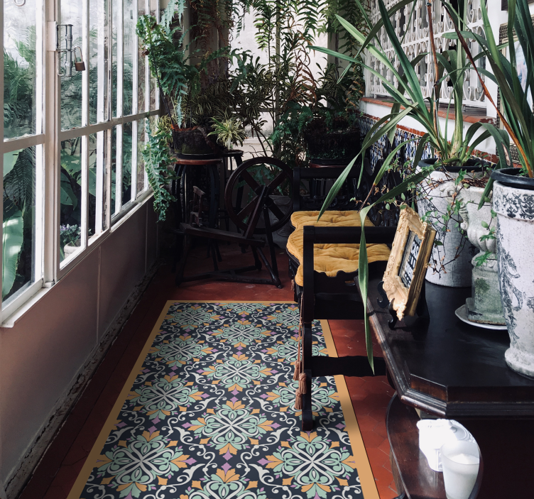 Covor de vinil mozaic model inspirat de mozaic - TenStickers