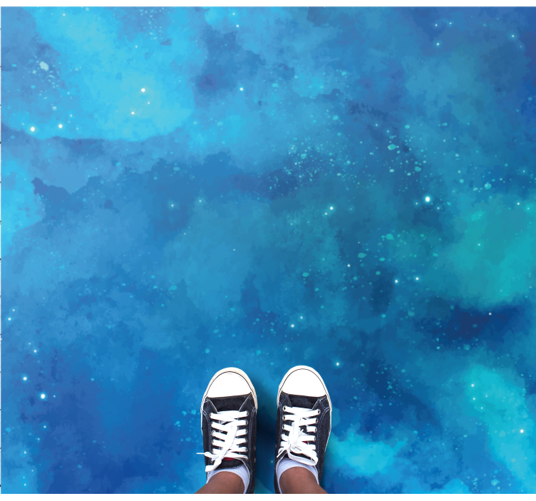 Covor de vinil Adolescenți cer nocturn - TenStickers