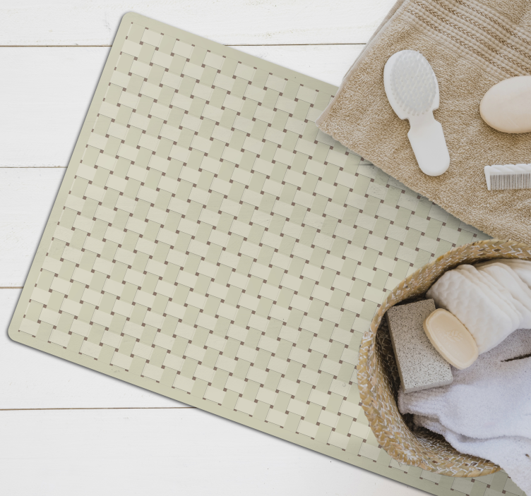 Covor de vinil pardoseală din lemn cu textură de bambus - TenStickers